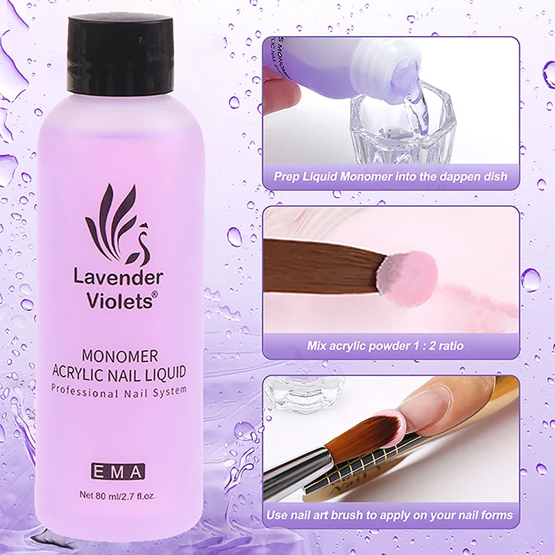 75Ml Monomer Acrylic Liquid For Doing Acrylic Build Nails Art-Extension Use With Nail Acrylic Powder Liquid