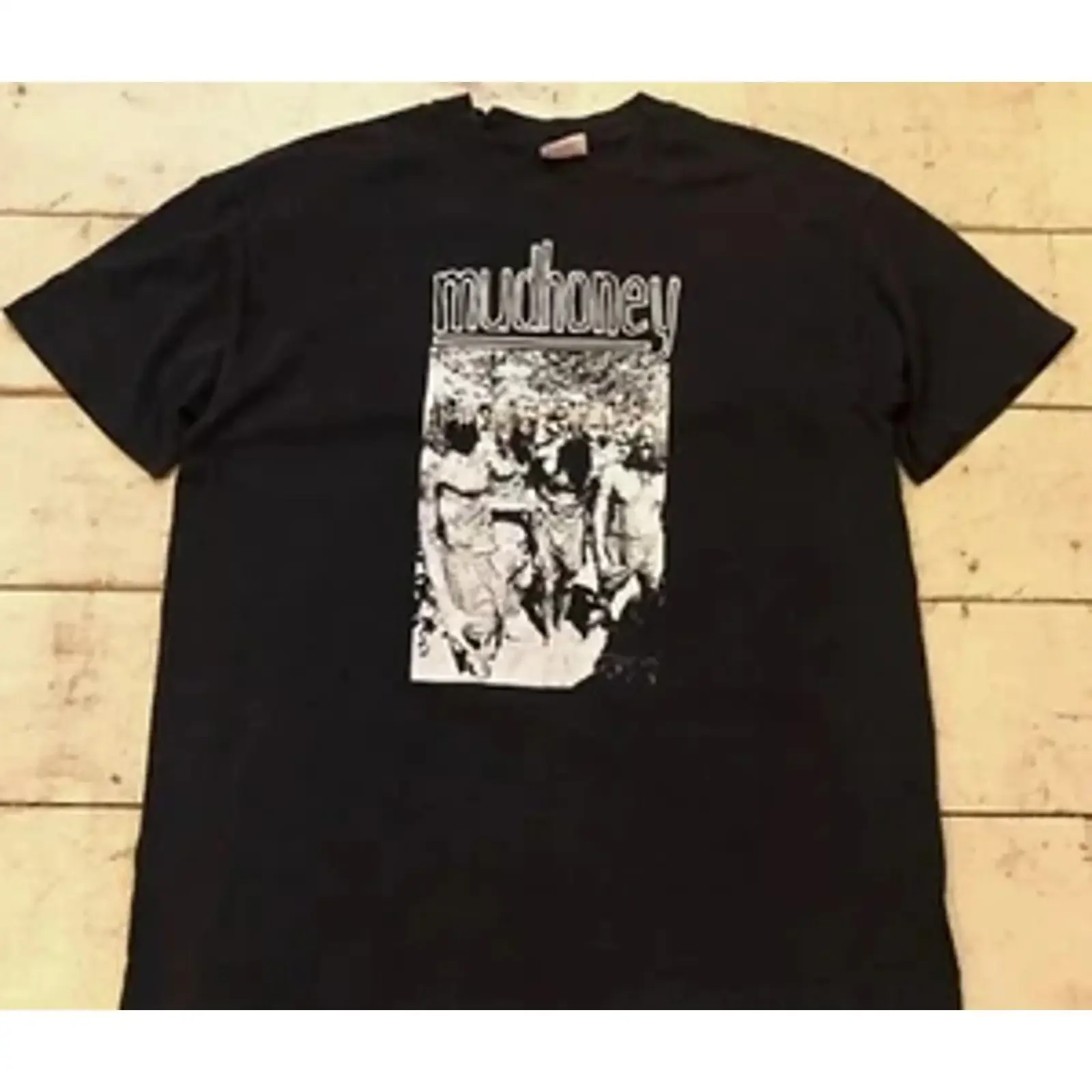 Remake 90s MUDHONEY T shirt gift for fan rock band vintage Washed Comfortable designer clothes Stylish streetwear Stretched