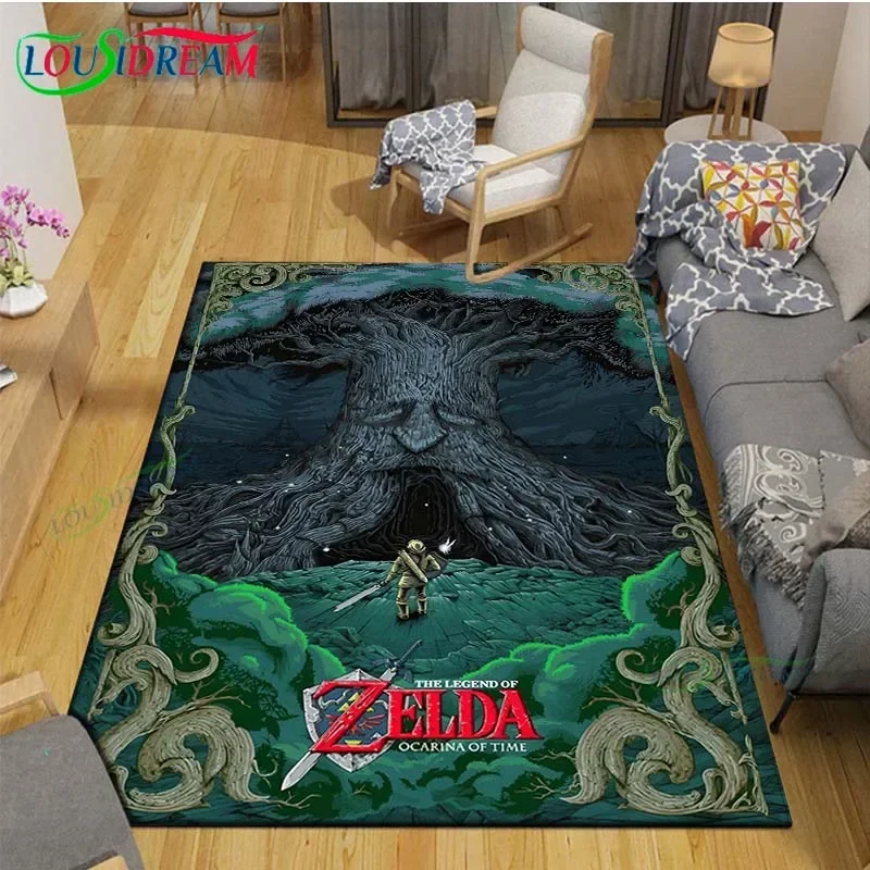 Game Z-ZELDA Carpets Children Room Bedroom Becoration Living Room Decoration Carpets for Bed Room Rug Anime Rug  Area Rug