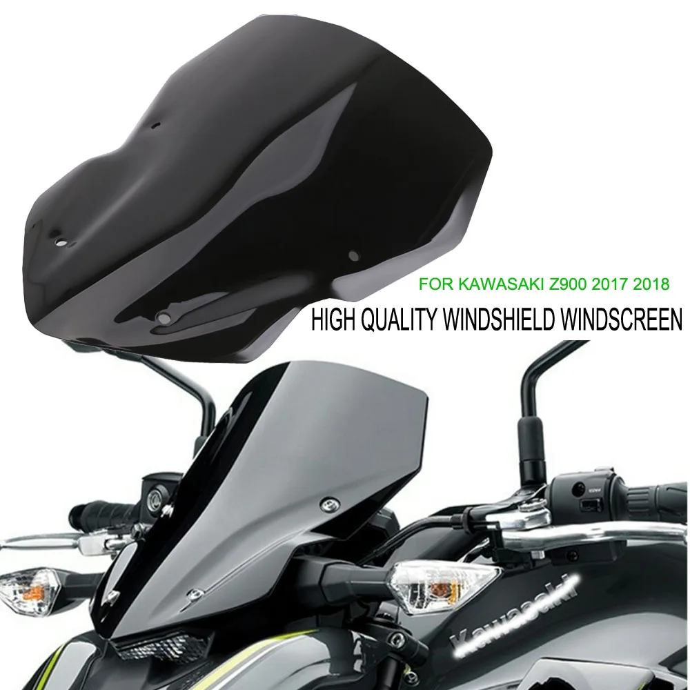 

High Quality For Kawasaki Z900 Motorcycle Accessories Windshield WindScreen Screen Bracket 2017 2018