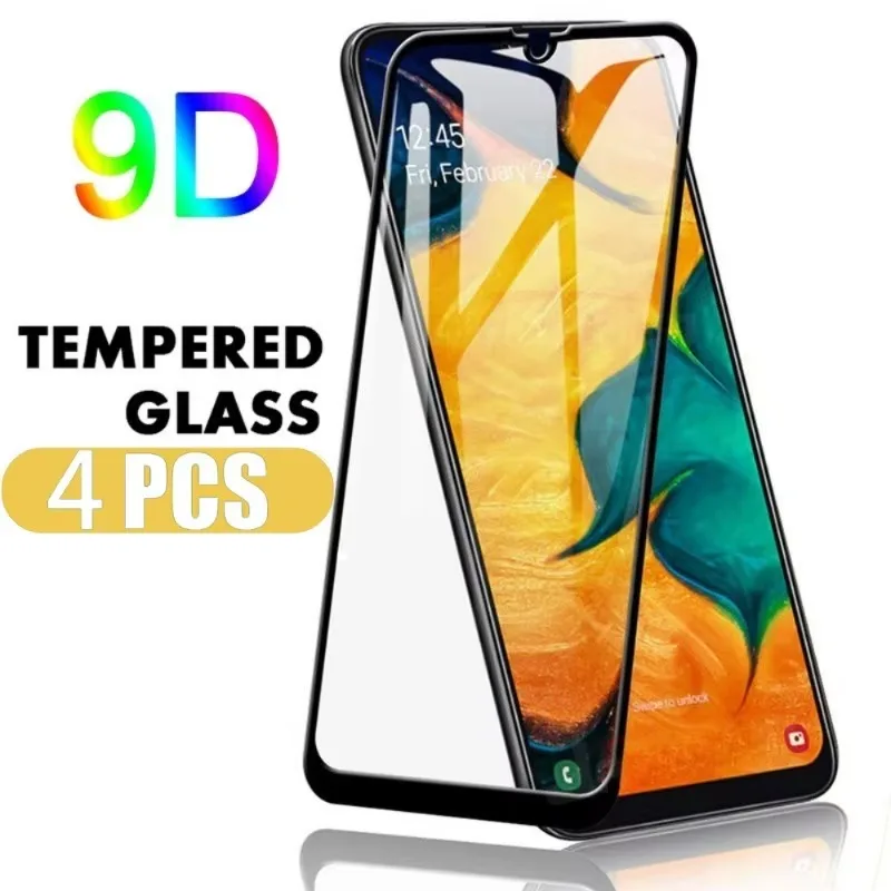 4Pcs 9D Tempered Gl…