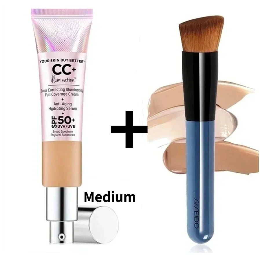

make up face foundation it Your skin but better CC illumination color correcting full coverage cream spf 32ml cc cream BUIK