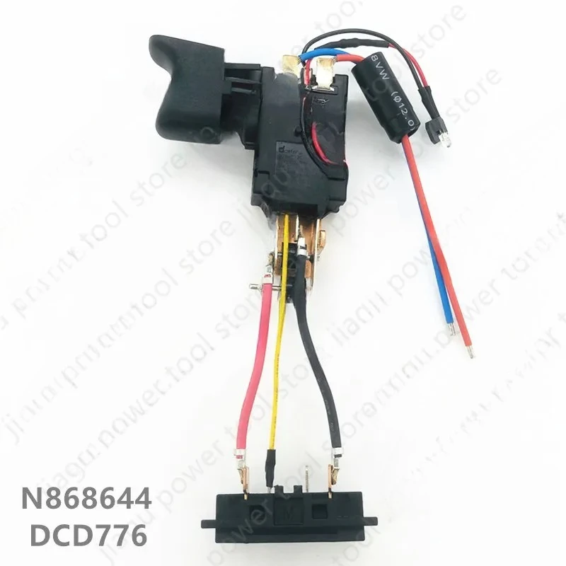 Переключатель для DEWALT DCD776 N868644 DCD776C2 TYPE1 БЕСПРОВОДНЫЕ ЧАСТИ ДЛЯ DRILL Аксессуары для электроинструментов