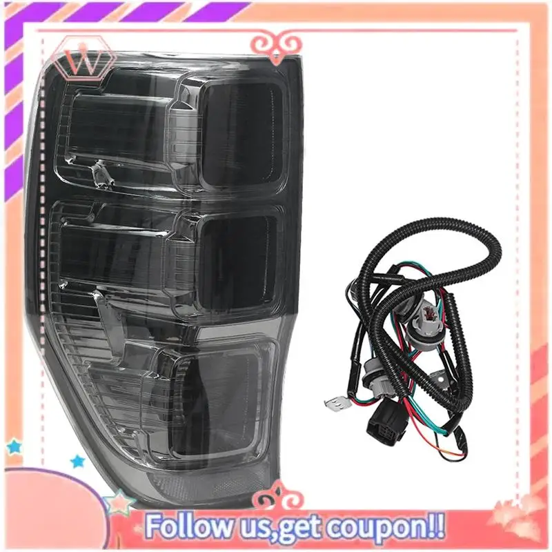 

Durable Rear Tail Light Stop Brake Lamp For Ford Ranger Ute PX XL XLS XLT 2011-2020 Signal Lighting With Wire Without Bulb