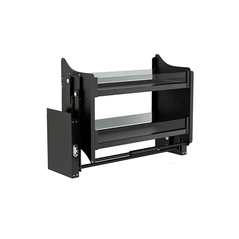 

Kitchen top cabinet, hanging cabinet, lift basket, drop-down cabinet, snack seasoning storage, lift basket