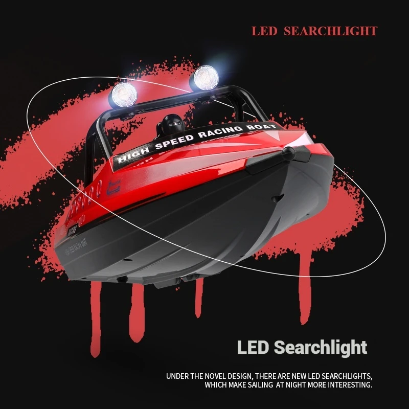 Wl917 Szybka Łódź Dziecięca Zdalnie Sterowana Łódź RC Wysokiej Prędkości Elektryczna Wodoodporna Zabawka Łódź Statek Turbina Jet Zabawka Podwodna