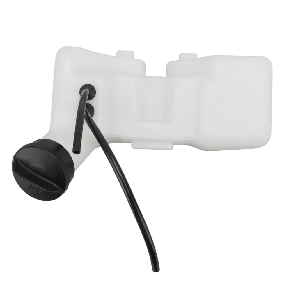 White Gas Fuel Tank PC Easy to Install Trimmer Gas Tank Compact Gas Tank Assembly for FS80 FS80R FS75 FS76 FS74 FS72 FS85