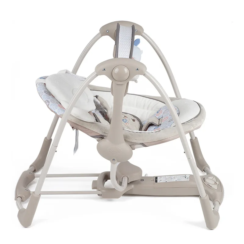 Sedia a dondolo per bambini Sedia lenitiva Culla elettrica per ausilio al sonno Letto Sedia a dondolo per neonato