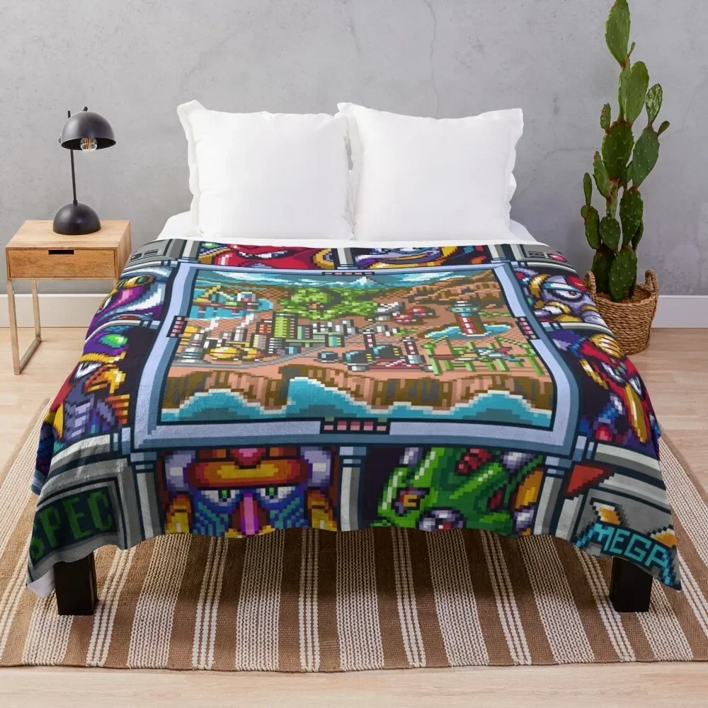 

Stage Select Throw Blanket cosplay anime Flannels Luxury Thicken Blankets