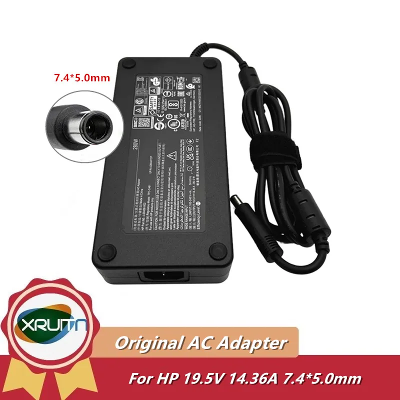 

Оригинальное зарядное устройство переменного тока 19,5 В 14,36 А 280 Вт TPC-CA61 L00458-002 для док-станции HP Thunderbolt 280 Вт G4, блок питания для ПК