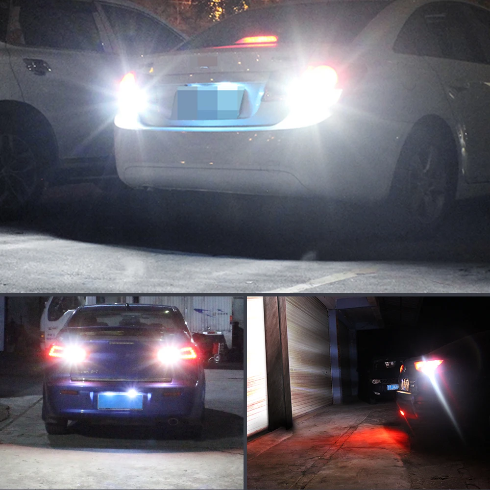 Akcesoria światło cofania 2x LED W16W T15 921 lampa zapasowa do siedzenia Alhambra MK2 Ibiza MK5 KJ 2017-2020 Ateca