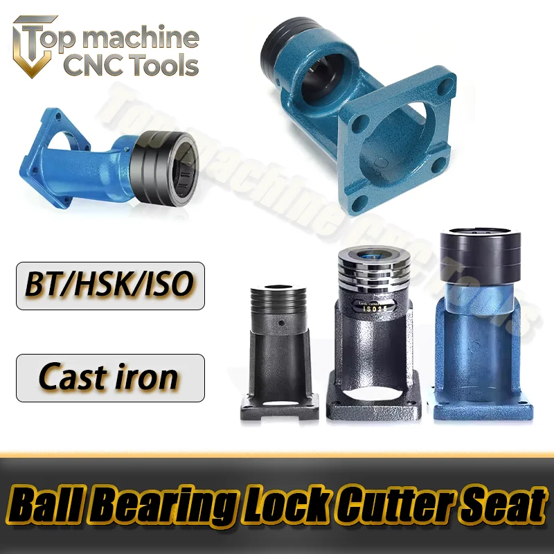 BT ISO HSK Ball Bearing Lock Cutter Seat HSK25 40 50 BT30 40 NBT30 HSK63 ISO20 ISO25 Locking Fixture Tool Holder Locking Device