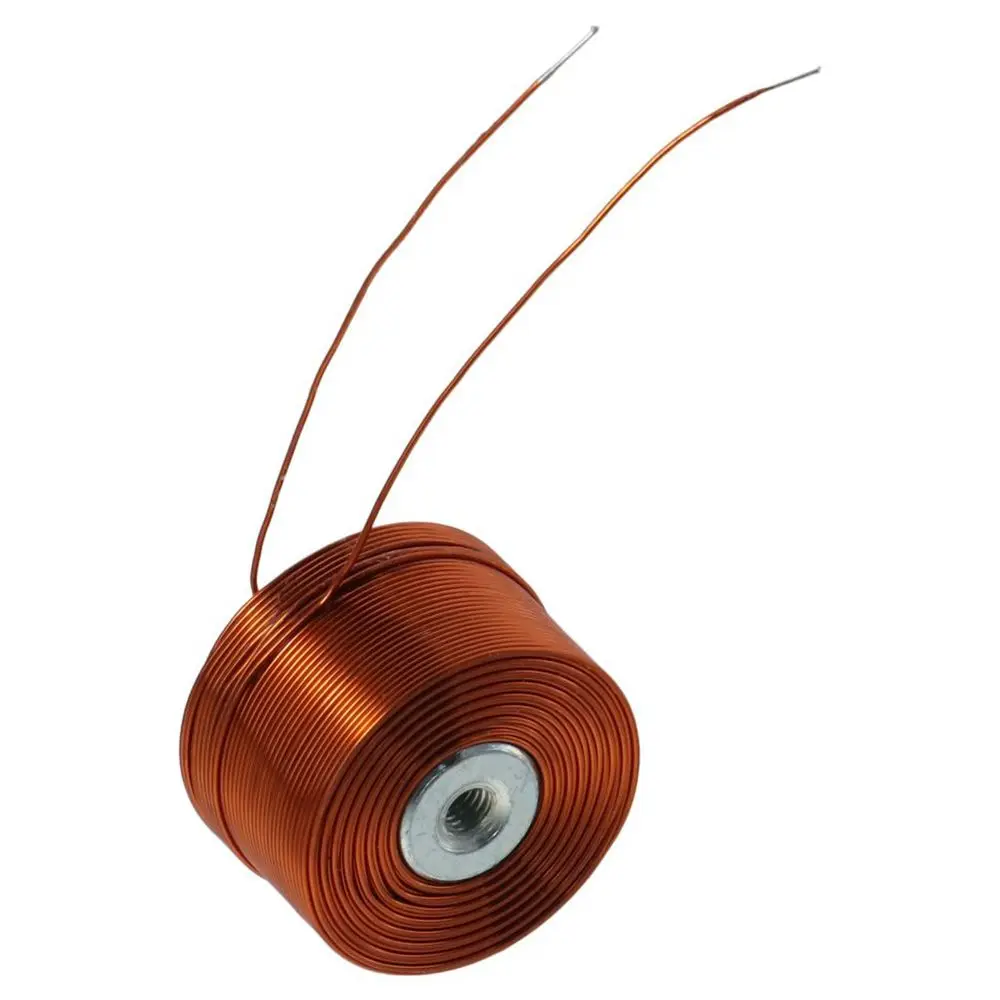 10PCS Copper Magnetic Levitation Coil 0.35MM 19*12MM Copper Coil Electromagnetic Induction Cylindrical Experiment Coil