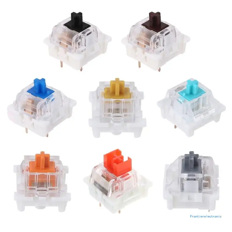 Mechanical Keyboard DIY 3Pin RGB Gaming Switches Linear Dustproof DropShipping