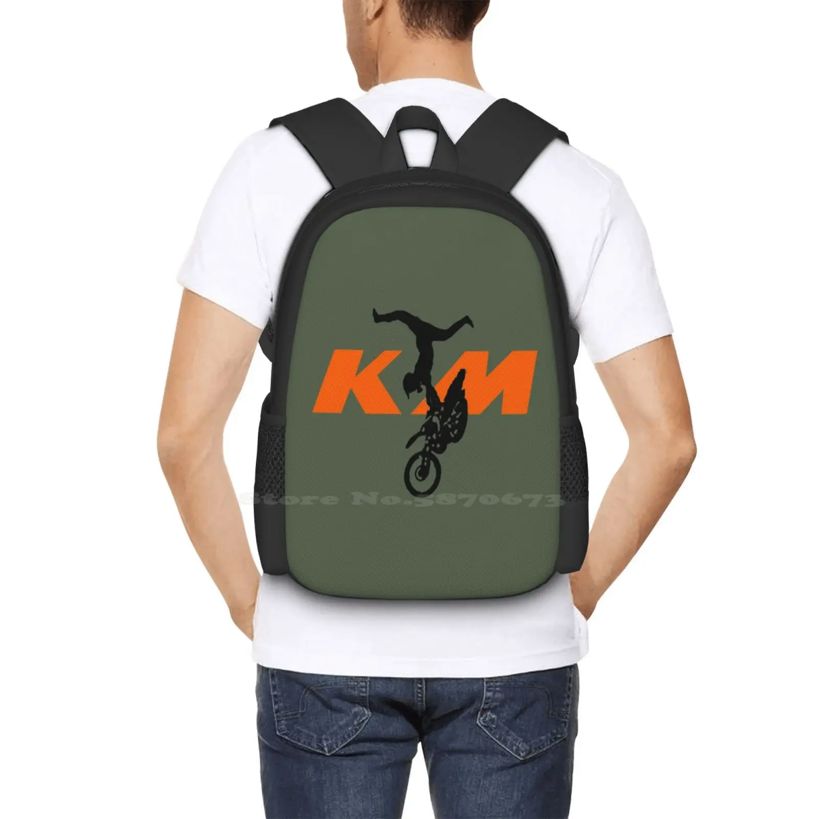 Jempalikan Kui Mas E Meh Ngopo Lho mochila a la moda, bolsas listas para carreras Ag Sport Motorcycle Racing Factory Bike, gran oferta