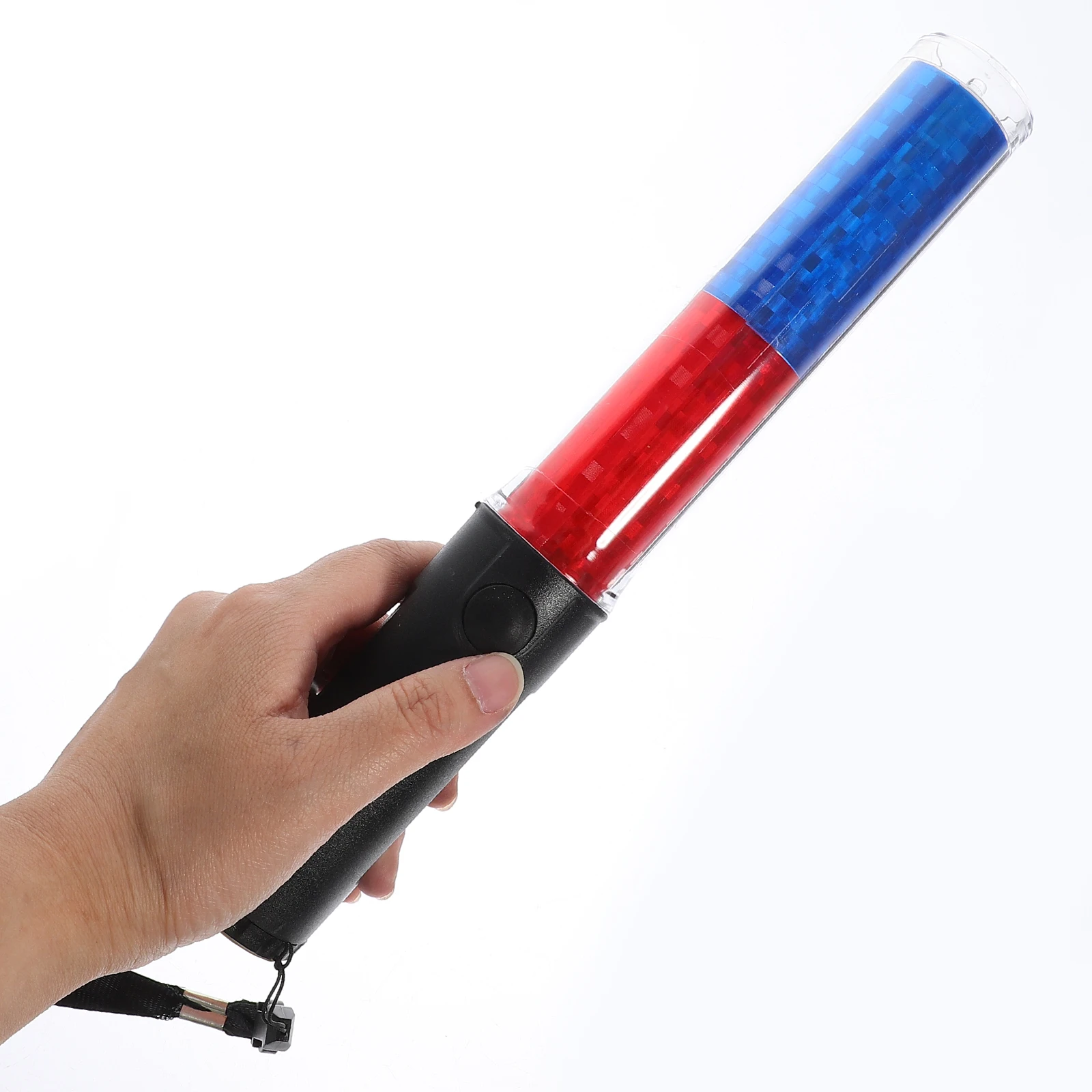 

26cm LED Warning Light Glow Sticks Reusable Concert Cheering Stick Traffic Direction Light Party Decoration Red Color Luminous