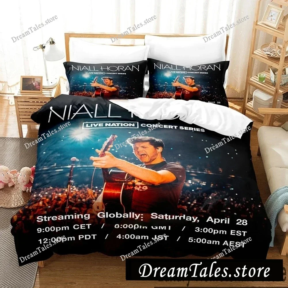 

3D Print Niall Horan Bedding Set Boys Girls Twin Queen King Size Duvet Cover Pillowcase Bed boys Adult Home Textileextile