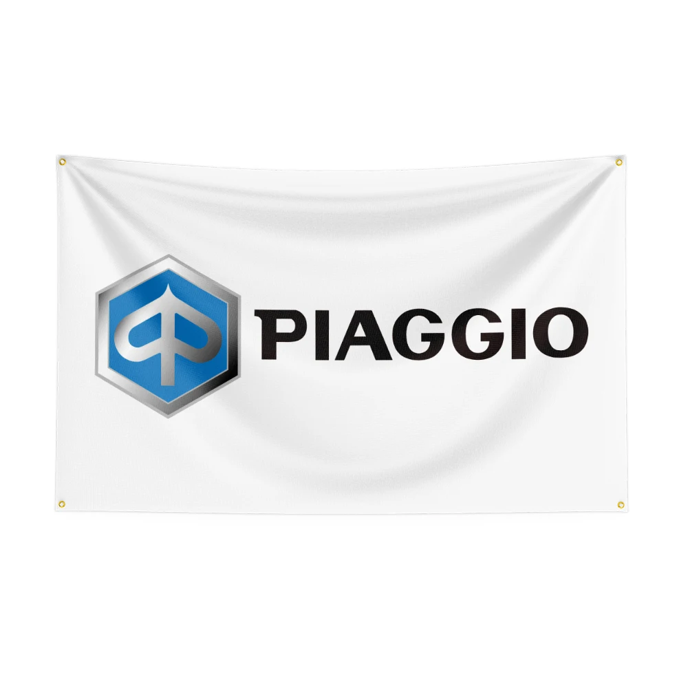 

3x5 Fts Piaggios Racing Motorcycle Flag for Decor