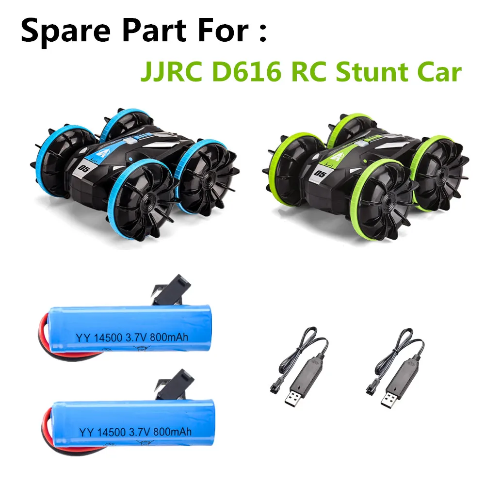 JJRC D616 Parts Battery 3.7V 800mah SM-2P Plug / USB charging cable / Accessories Use For: JJRC D616 RC Car