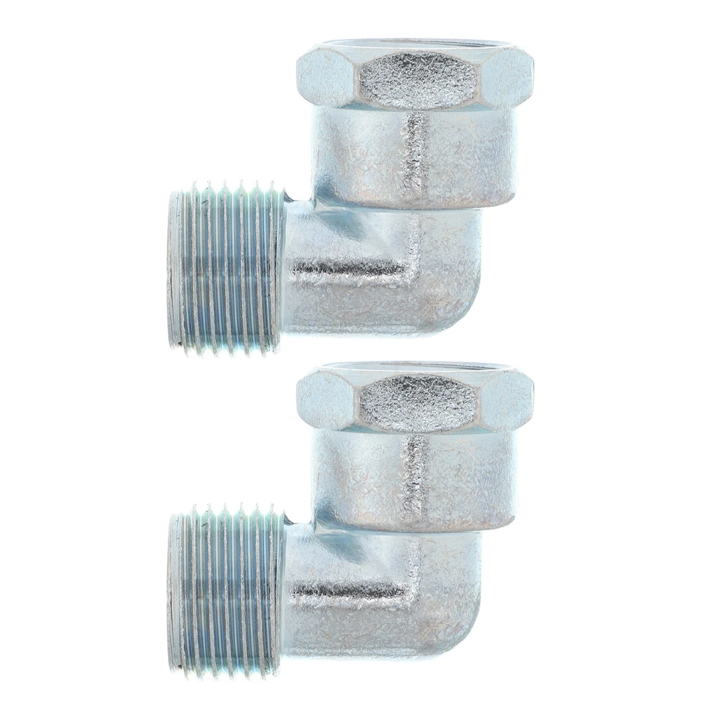 

2pcs Gas Stove Universal Joint Copper Connector High Density Thread Flexible Rotation Easy Installation Gas Tube Accessories