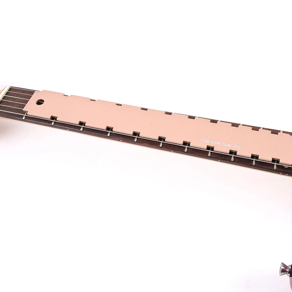 Measuring Ruler Guitar Luthier Tool Tool Luthier Measuring Ruler Notched :Aluminum Fretboard Gauge Guitar Neck