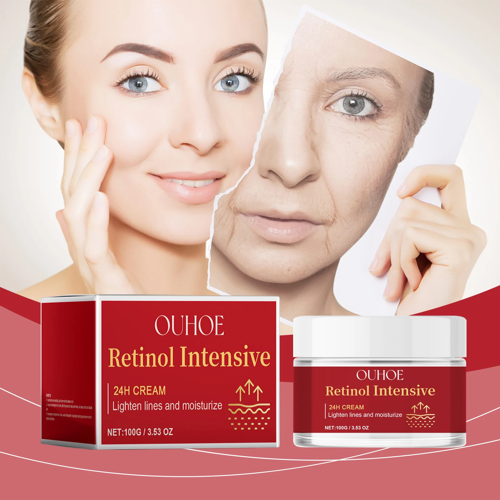 

Retinol Renewal Cream – Hydrating, Brightening, Firming for OUHOE