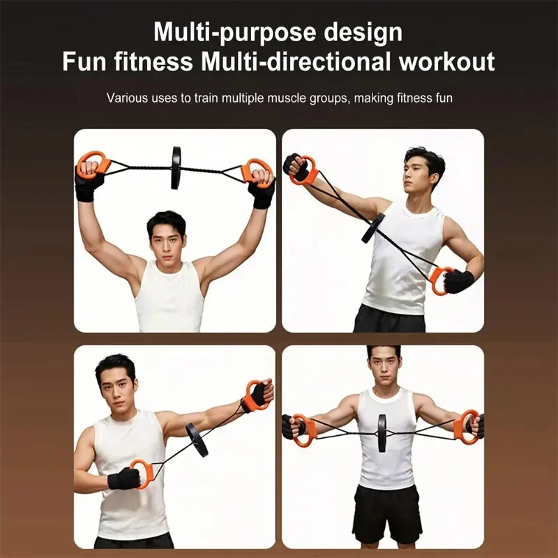 Armkrafttrainer mit Schwungradrotation, faltbar, verstellbar, für Armkrafttraining im Fitness-Studio, Zuhause, Büro, Wohnheim, auf Reisen – Detail 6