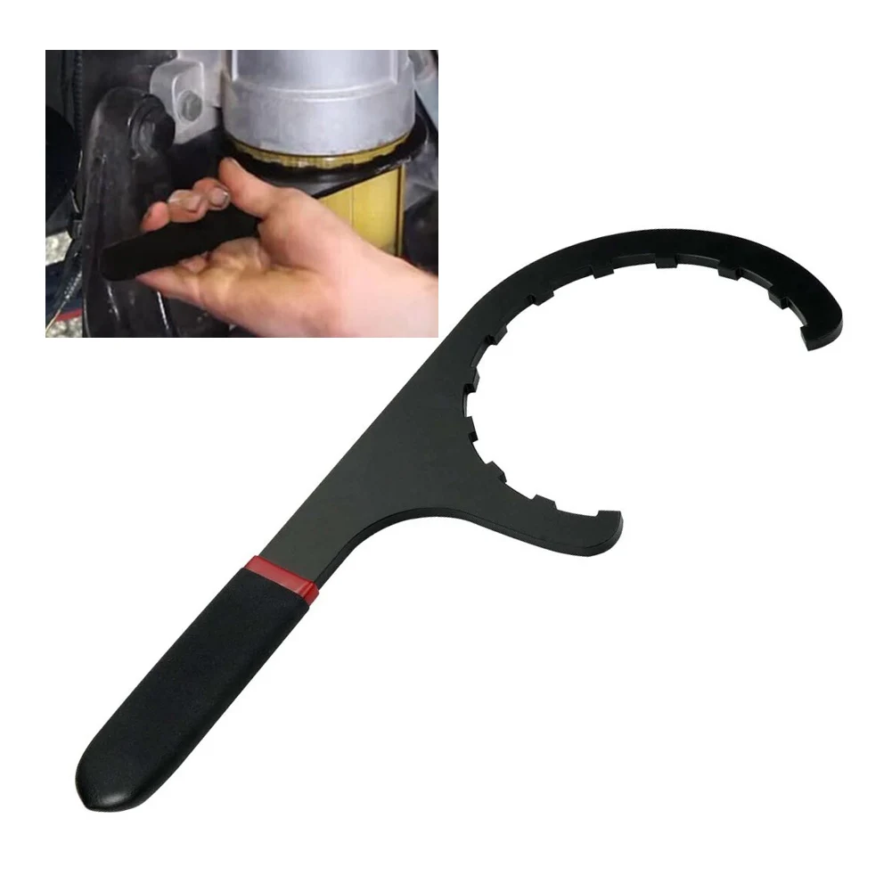 

4 6 inch alloy steel fuel filter wrench for Peterbilt trucks and engines easy handling and long lasting design