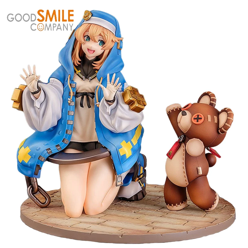 

Оригинальная серия KLOCKWORX GSC Guilty Gear-Strive- BRIDGET, натуральная аниме-фигурка, оригинальная коллекционная модель Satuette, куклы, орнамент, подарки