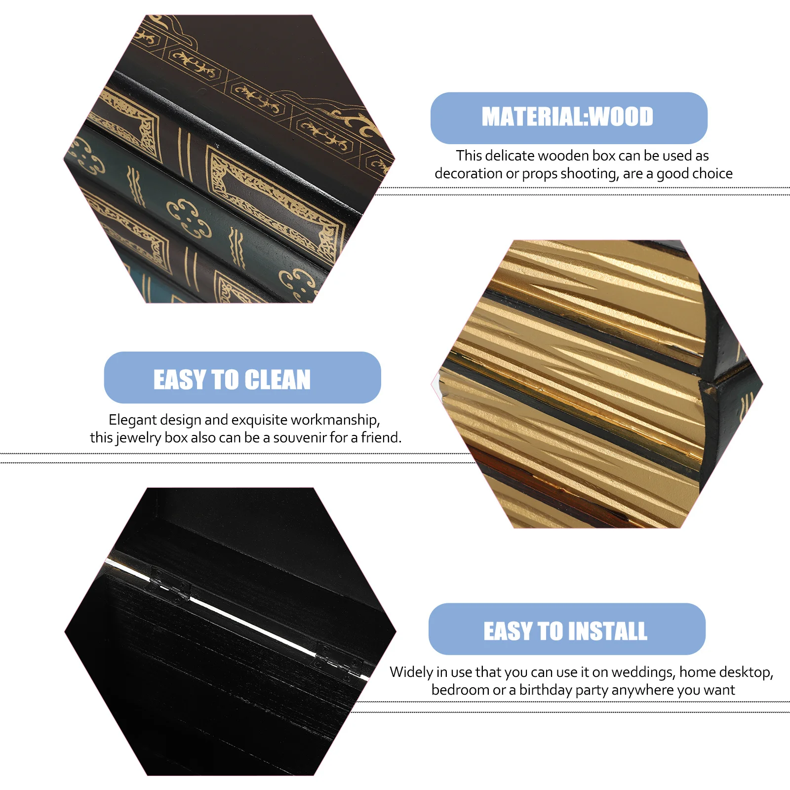 1pc Key Storage Box Book Shape Organizer Vintage Jewelry Case Desktop Storage For Home Office Stationery Coin Earring Holder