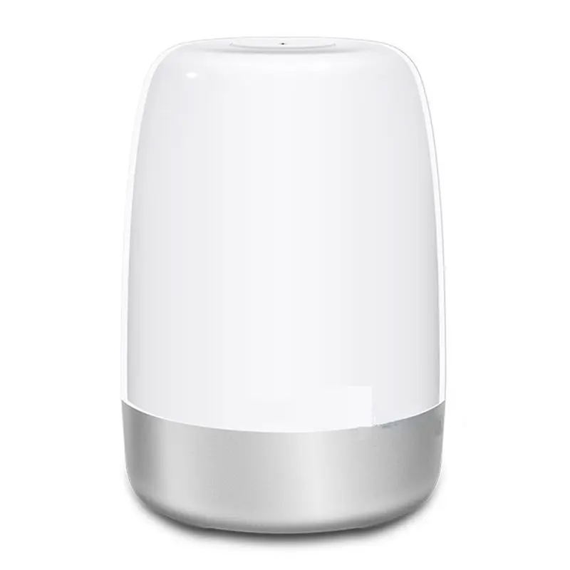 AB08-Touch Wake Up Night Light With Sunrise Simulation Alarm Clock 2 Ways Dimmable Warm White For Kid Bedrooms