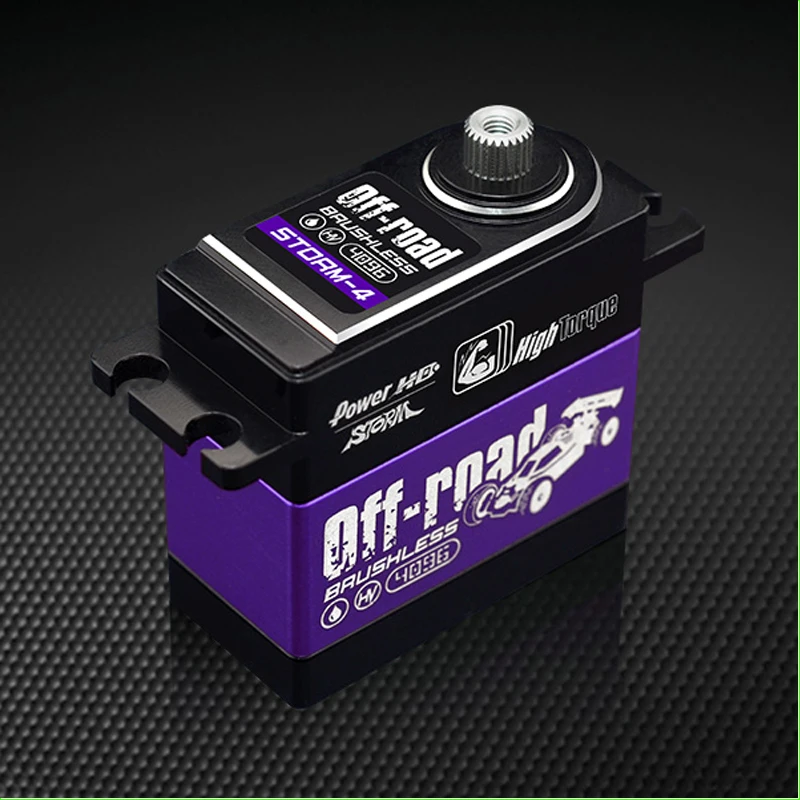 

Power HD (STORM-4) STORM4 Digital Servo/ Low Profile High Voltage The more oil 1/8 1/10 car Brushless Set