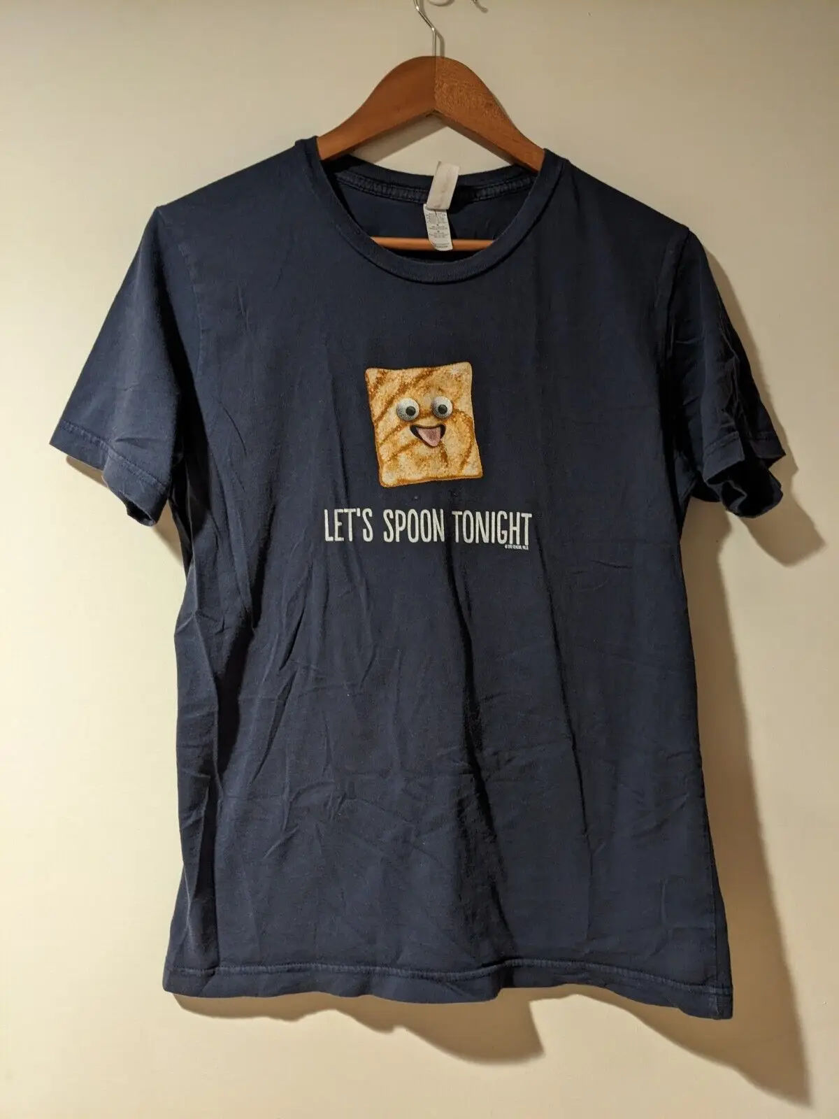 Vintage 2013 Cinnamon Toast Crunch Cereal Blue Medium T-Shirt