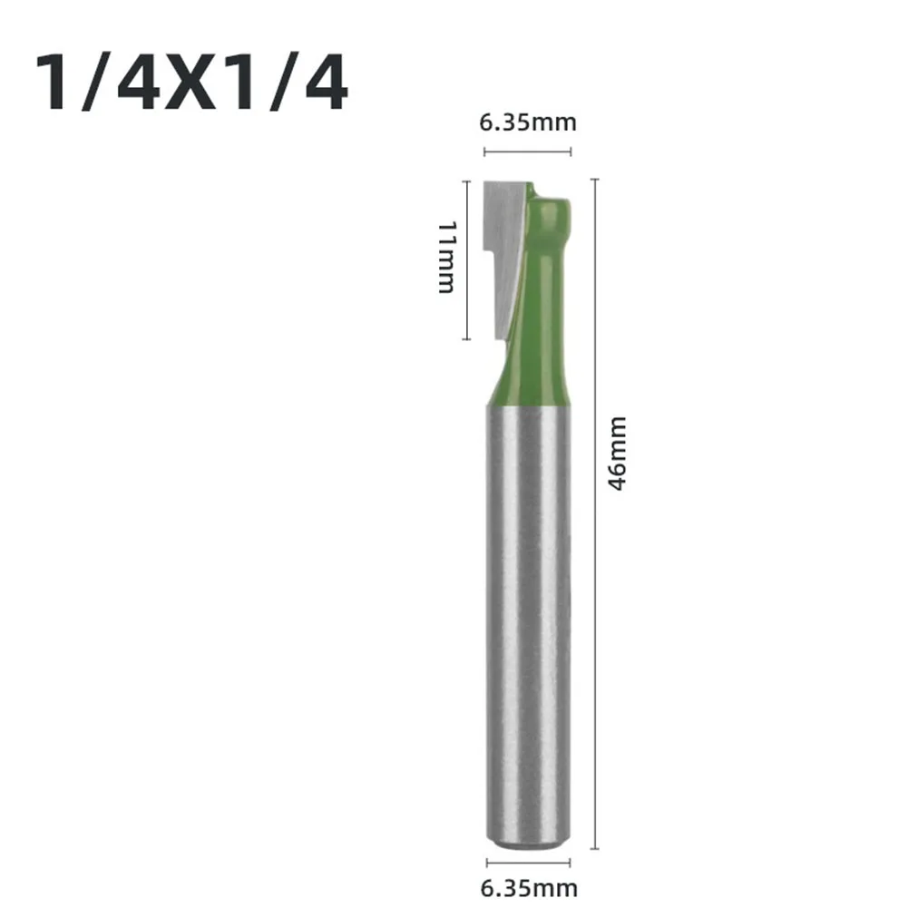 6.35mm 1/4inch Shank T-Slot Cutter Router Bit T Slotting Milling Cutter For Solid Wood Particle Board Woodworking Tools