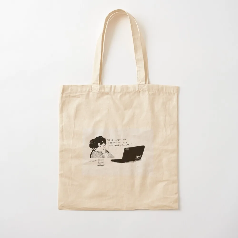 

tired yang wen-li Tote Bag shopping bags foldable hand bag ladies canvas tote woman shopping bag Canvas Tote