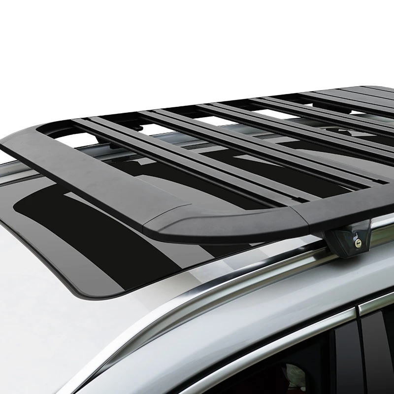 No Factory Crossbars Required Universal Aluminum Roof Cargo Extension Platform Auto Top Exterior Modification Accessori