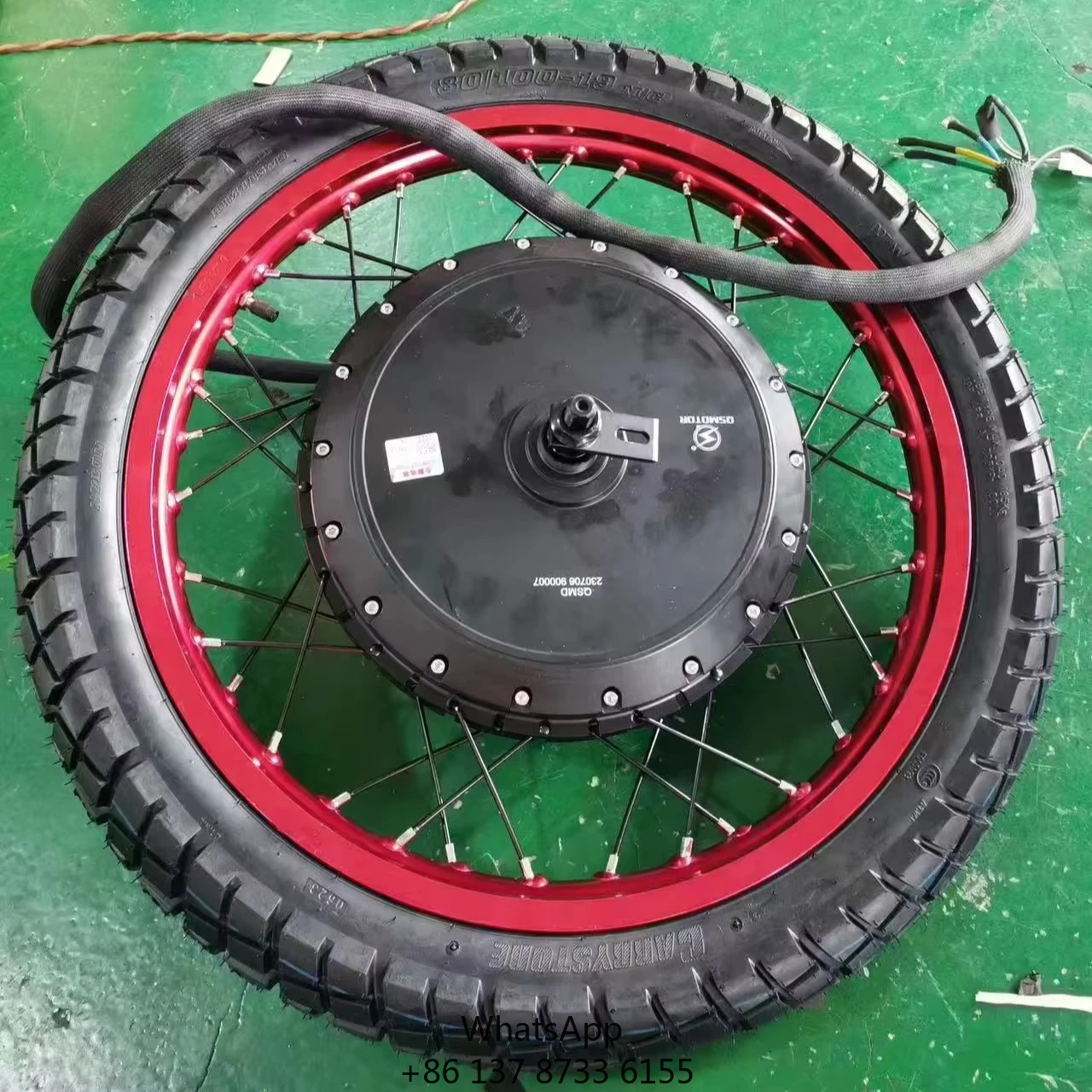 

Ebike Assembly Kit 19/21 Inch High Quality Rear Motorcycle Wheel With QS273 Motor
