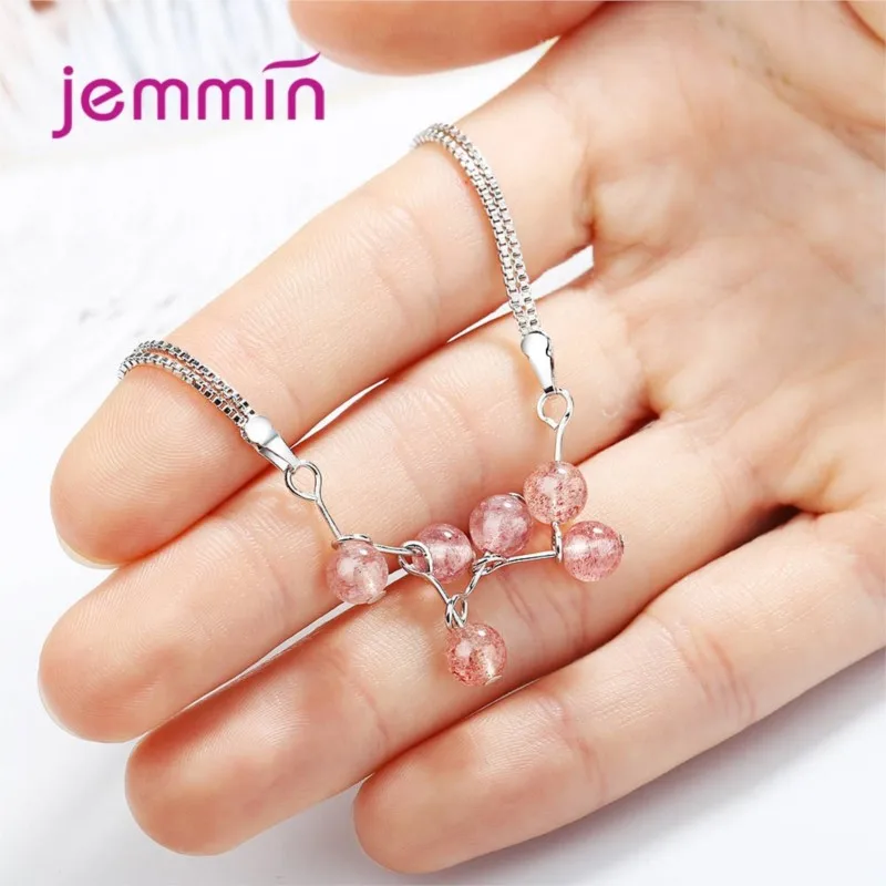 New Arrival 925 Sterling Silver Charm Bracelets Latest Trendy Beaded Design Best Gift For Women Girls Party Appointment
