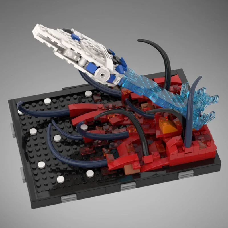 Stern Themen MOC Film Action Bausteine Kit Szene Ziegel Set Solo Millennium Schiff Modell DIY Spielzeug für Kinder Kinder