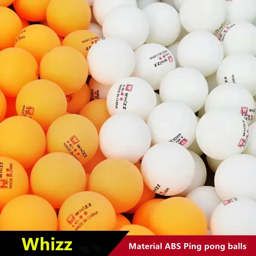 

2023 WHIZZ Table Tennis Ball National Standard Training Balls New Materials High Elasticity Quality Ping-Pong Balls