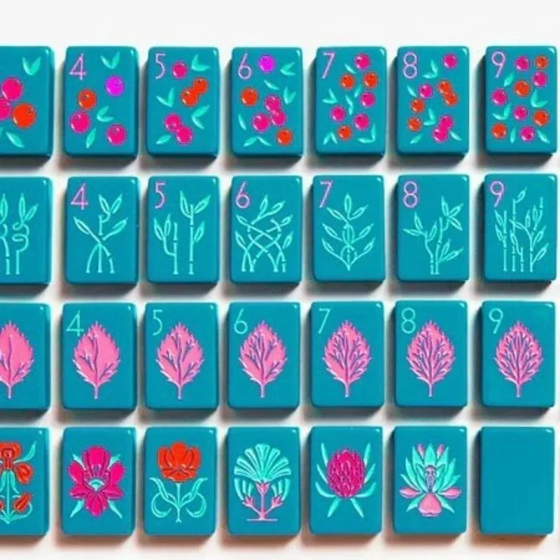 Single‑Layer Acrylic American Mahjong Set 160 Tiles Line‑36 Standard US Mah‑Jong Board Game For Wholesale