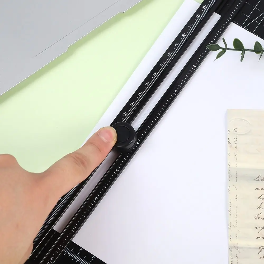 Manual Cutting Paper Cutter Portable Durable Plastic Paper Trimmer 360 Degrees Smooth Sliding Trimmer School Use