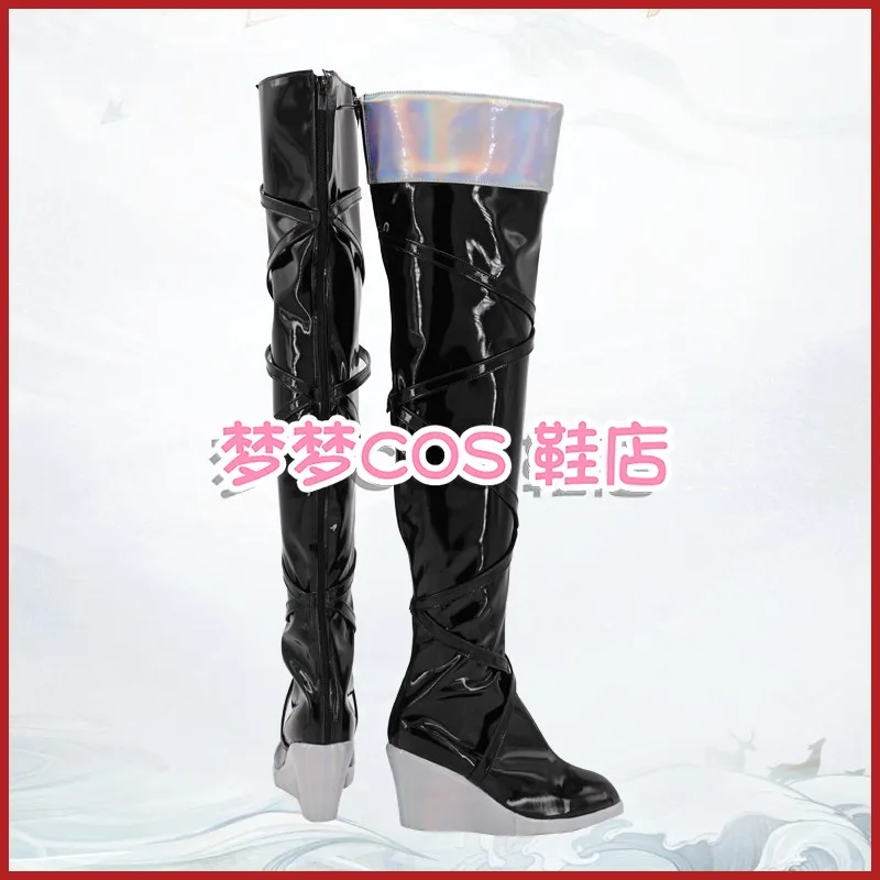 Seraphine Kda Cosplay Kostuum Schoenen Laarzen Spel LOL Sexy Schoenen Halloween Party Outfits voor Vrouwen Meisjes