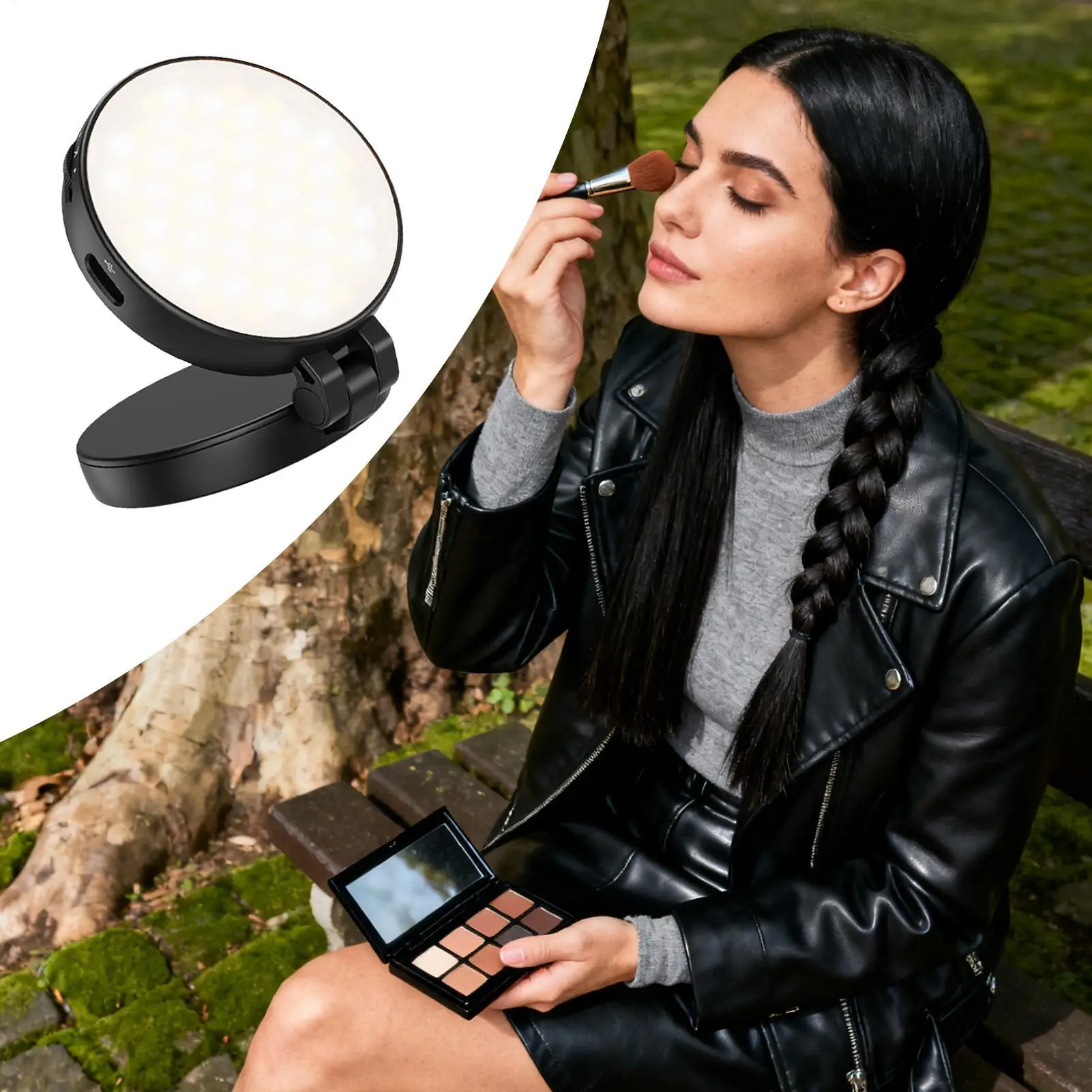 

Свет для телефона, магнитная лампа для макияжа, портативный светильник для селфи для фотографии, видеозаписи, макияжа, видеоблогов, путешествий, домашнего офиса