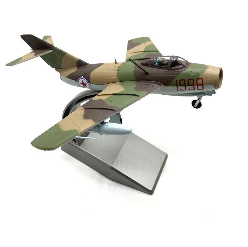 1/72 Neue Ankunft Sonderpreis Diecast Metall Sowjetunion MiG-15 Kämpfer Modell Möbel Display Sammlung Spielzeug Militär