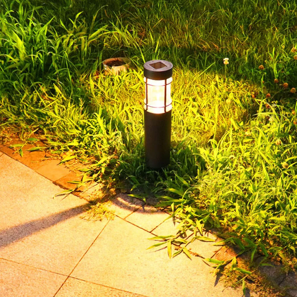 Outdoor solar cylinder lawn lamp led garden road light outdoor patio garden landscape decoration light