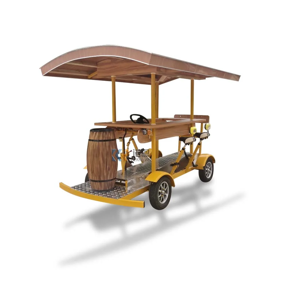 2023 novo suporte de bicicleta para bares integrados carrinho de cerveja caminhão venda compre veículo turístico elétrico