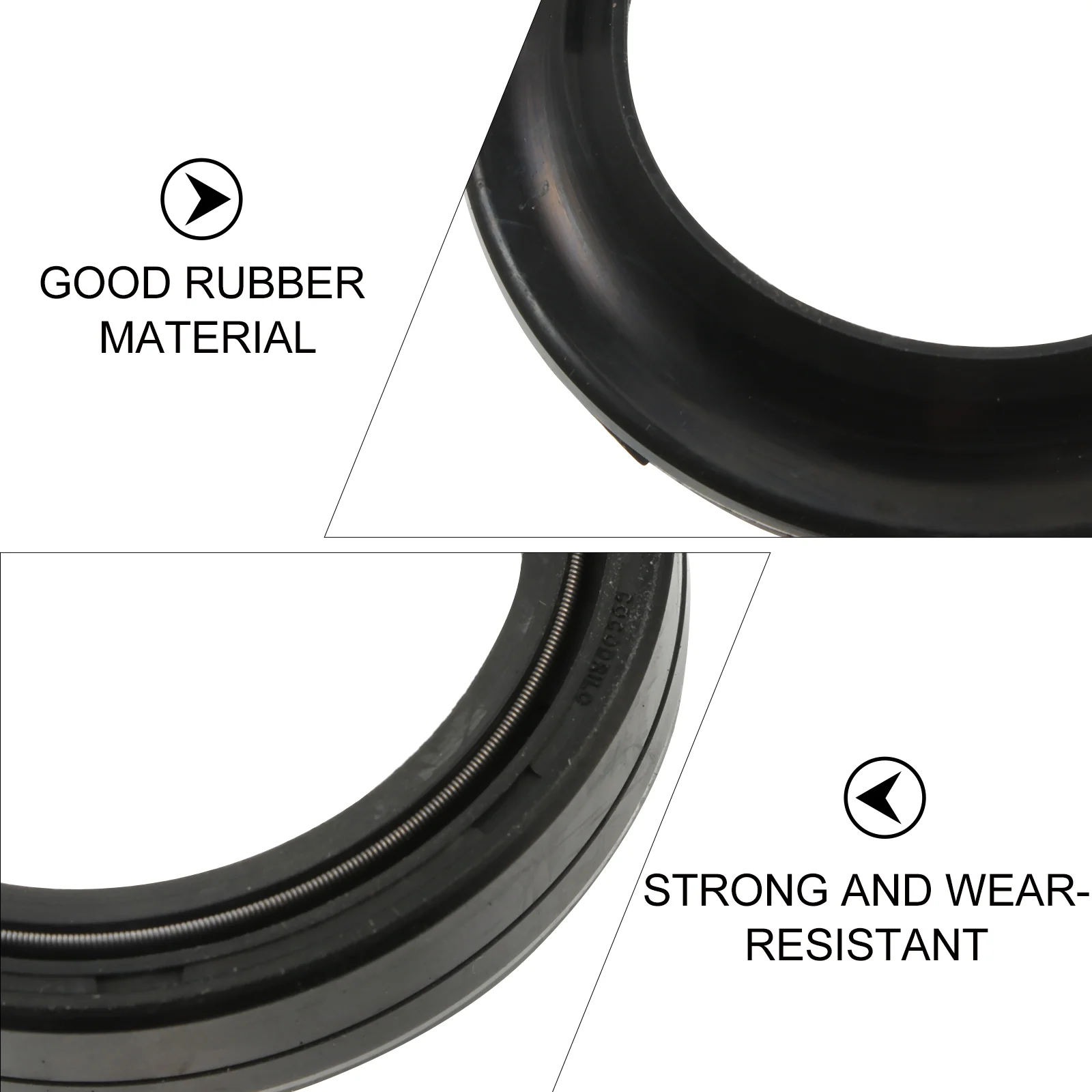 4 Pcs Dust Cover Front Fork Oil Seal Kit Accesorios Para Motocicletas Motorcycle Accessories Motorbike Rubber Little Wasp