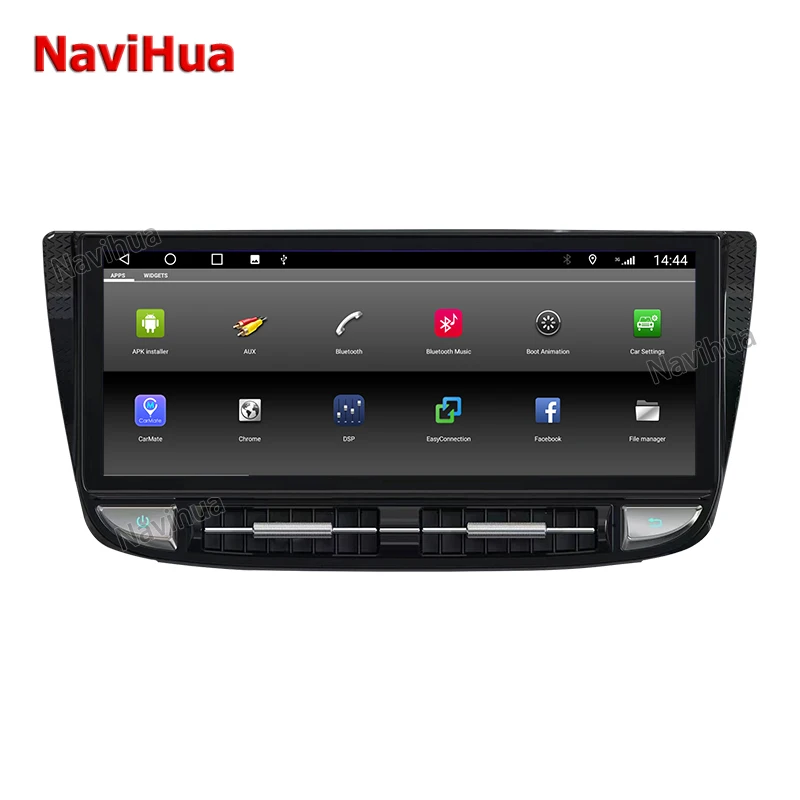 NaviHua Android วิทยุรถยนต์สำหรับ Porsche Panamera ออโต้สเตอริโอจอภาพมัลติมีเดียระบบนำทาง GPS Touch Screen MP5ผู้เล่น