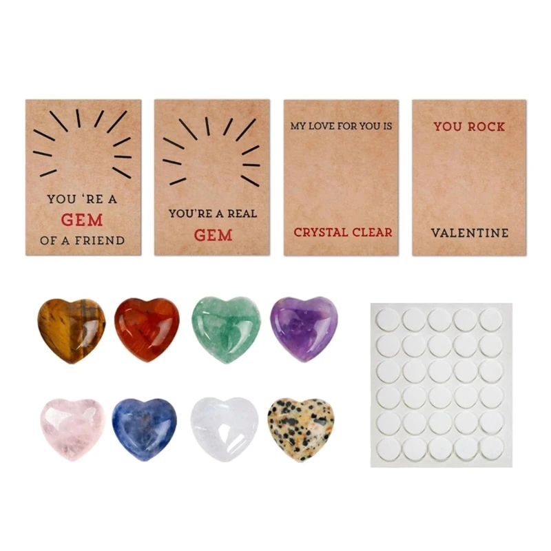 Y166 Novelty Valentines Cards Heart Crystal Love Expression Transform Your Emotion into Distinctive Love